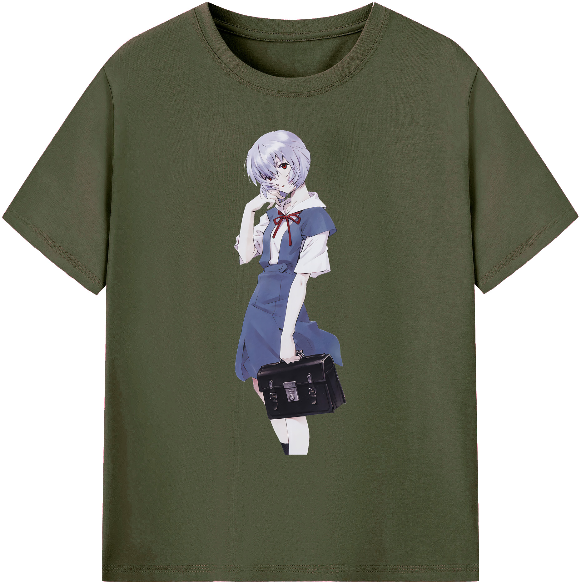 （画像用） EVA 新世紀エヴァンゲリオン 綿100％ メンズ半袖Tシャツ｜肌触りやわらか＆通気性